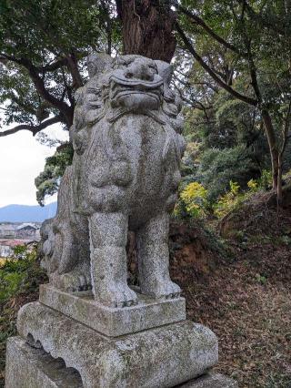 荘八幡神社の参拝記録(こまいぬおさん)