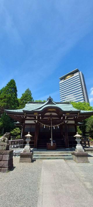 落合白山神社の参拝記録(まーぼーさん)