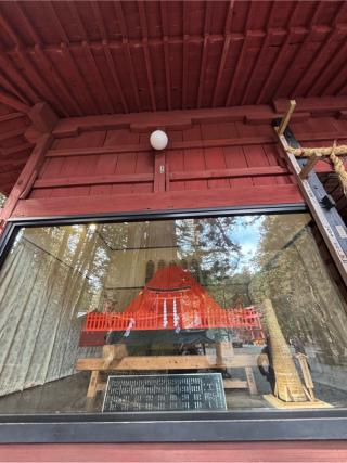 諏訪神社(北口本宮冨士浅間神社摂社)の参拝記録(マ　ノ　さん)