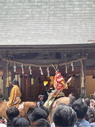 諏訪八幡神社の参拝記録(悠馬さん)