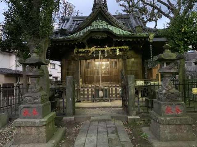 南品川諏訪神社の参拝記録(金髪しんちゃんさん)