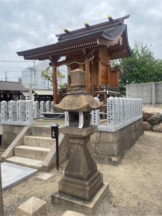 愛敬三社(貴布禰神社境内)の参拝記録(サチサチさん)