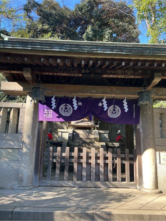 駒込稲荷神社(根津神社境内社)の参拝記録3