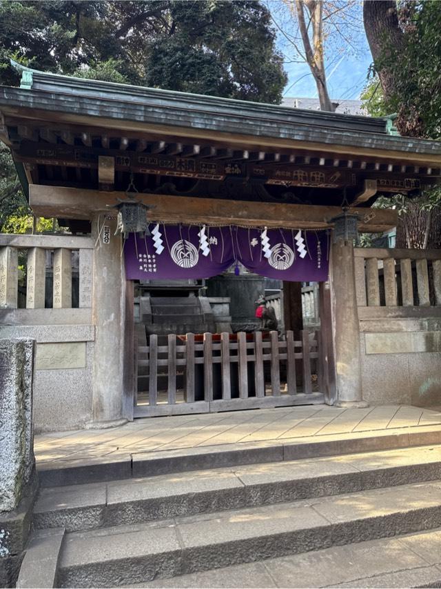 駒込稲荷神社(根津神社境内社)の参拝記録