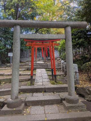 駒込稲荷神社(根津神社境内社)の参拝記録(はくすみさん)
