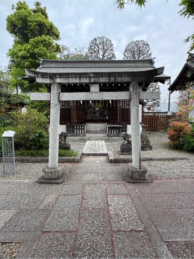 蚕影神社、他八社(阿豆佐味天神社境内社)の参拝記録3