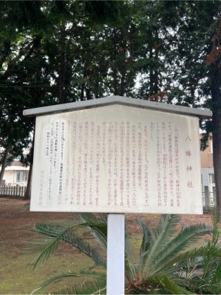 中村八幡神社の参拝記録(⛩️🐍🐢まめ🐢🐍⛩️さん)