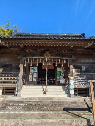 岩屋神社の参拝記録(こまいぬおさん)