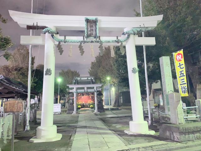 平井天祖香取神社の参拝記録(金髪しんちゃんさん)