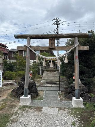 尾上稲荷社（葛飾八幡宮末社）の参拝記録(⛩️🐍🐢まめ🐢🐍⛩️さん)