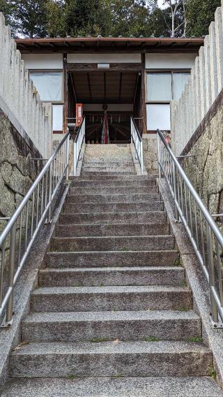 平群神社の参拝記録(たこやきさん)