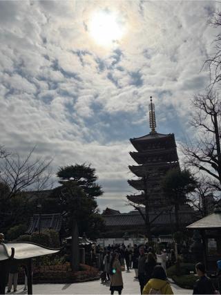 浅草寺 影向堂の参拝記録(ぶんじさん)