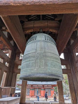 東大寺 鐘楼の参拝記録(くまたろうさん)