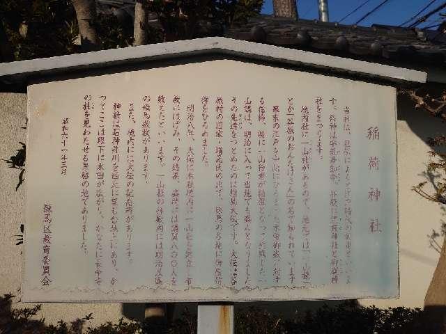 東京都練馬区富士見台3-42-11 富士見台稲荷神社の写真5