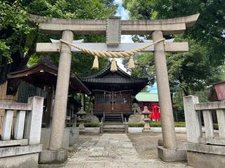蓮沼氷川神社の参拝記録(忍さん)