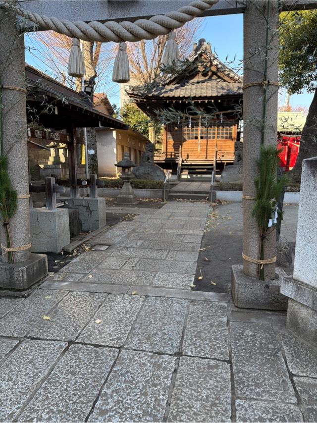 蓮沼氷川神社の参拝記録4