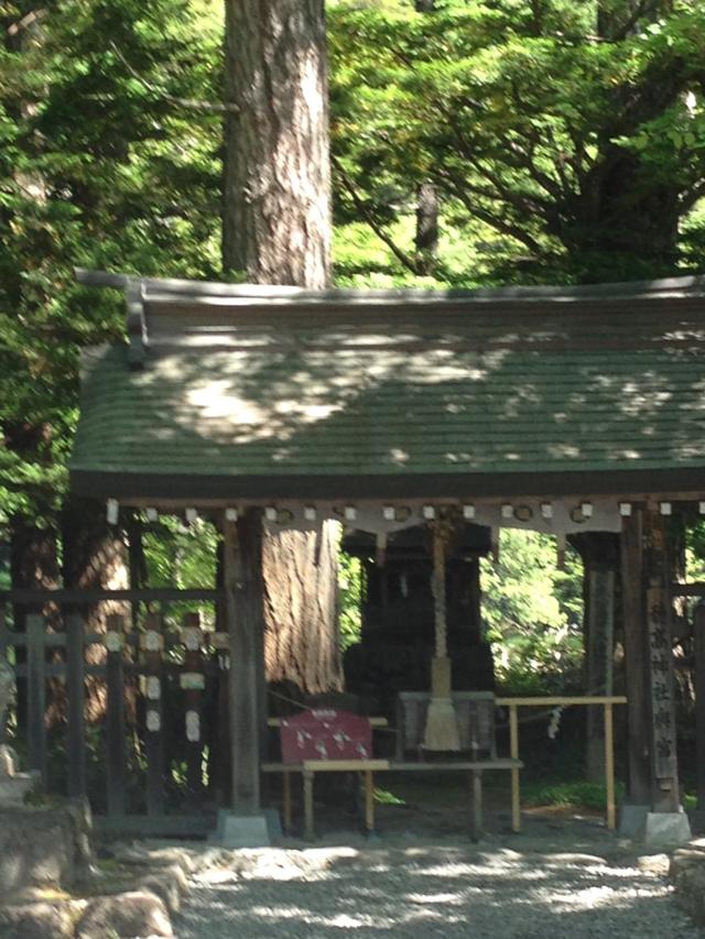 長野県松本市安曇上高地4468 穂高神社奥宮の写真3