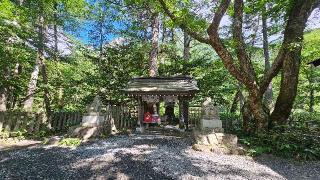 穂高神社奥宮の参拝記録(隼RIDEさん)