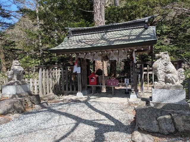 穂高神社奥宮の参拝記録6