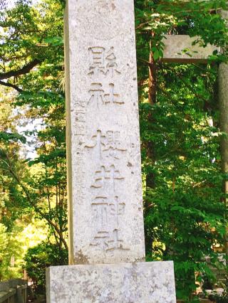 櫻井大神宮の参拝記録(あまちゃんさん)