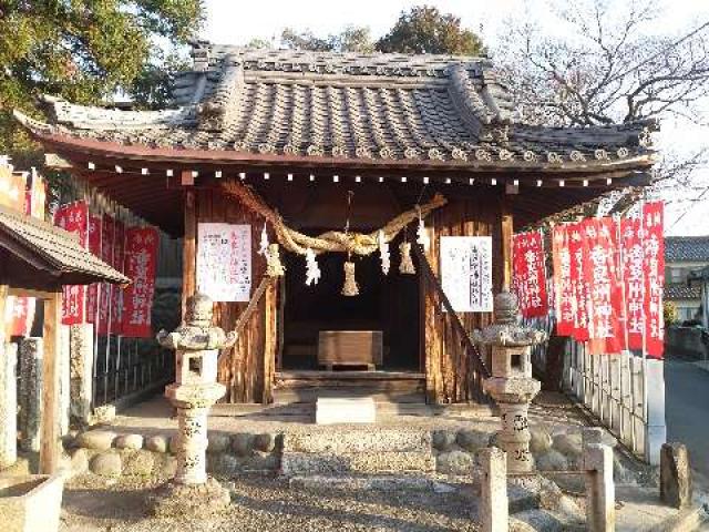 愛知県東海市加木屋町宮ノ脇 香良州神社（本郷熊野神社末社）の写真1