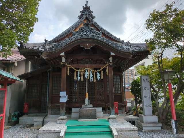 龍田・廣瀬神社(大垣八幡神社境内社)の参拝記録2