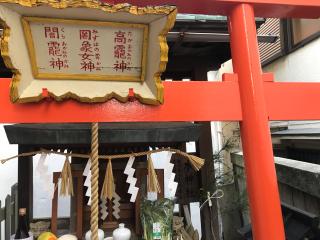 水神社(阿倍王子神社)の参拝記録(じゃすてぃさん)