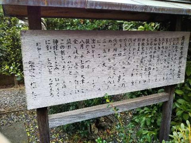 角避比古神社の参拝記録2