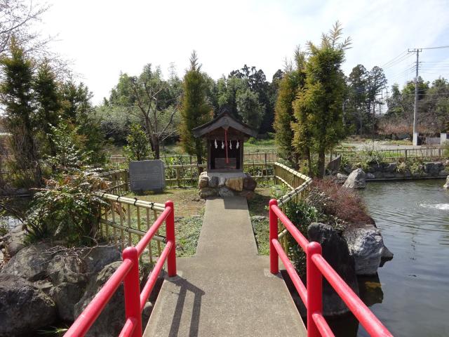 埼玉県坂戸市塚越215付近（大宮住吉神社境外） 厳島神社の写真1