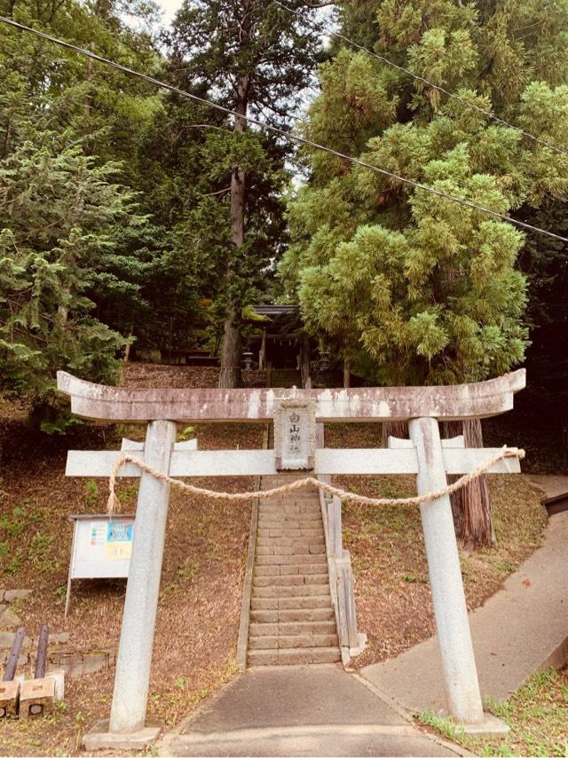 白山神社の参拝記録(tsuさん)