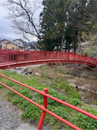 浮島社（諏訪大社下社春宮末社）の参拝記録(⛩️🐍🐢まめ🐢🐍⛩️さん)