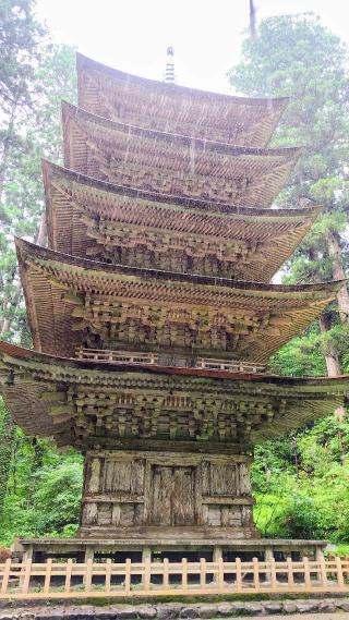 千憑社(羽黒山五重塔)の参拝記録(オトギリルさん)