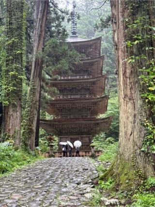 千憑社(羽黒山五重塔)の参拝記録(コットンさん)