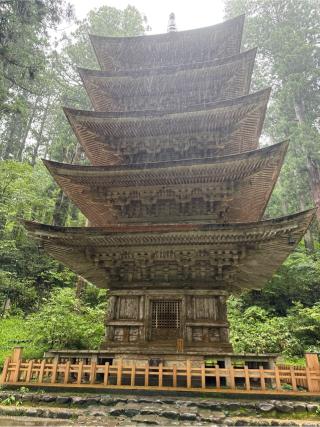 千憑社(羽黒山五重塔)の参拝記録(コットンさん)