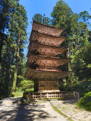 千憑社(羽黒山五重塔)の参拝記録(西口さん家のゆうじ君さん)