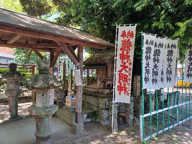 龍神社（六所神社境内）の参拝記録(銀玉鉄砲さん)