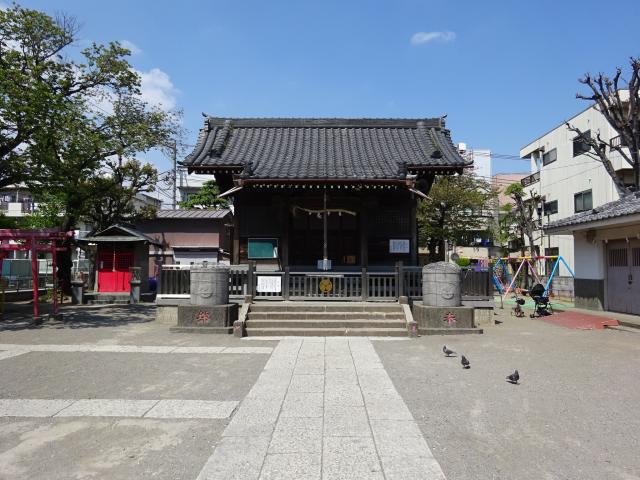 東京都大田区西糀谷3-19-18 天祖神社（濱竹天祖神社）の写真1