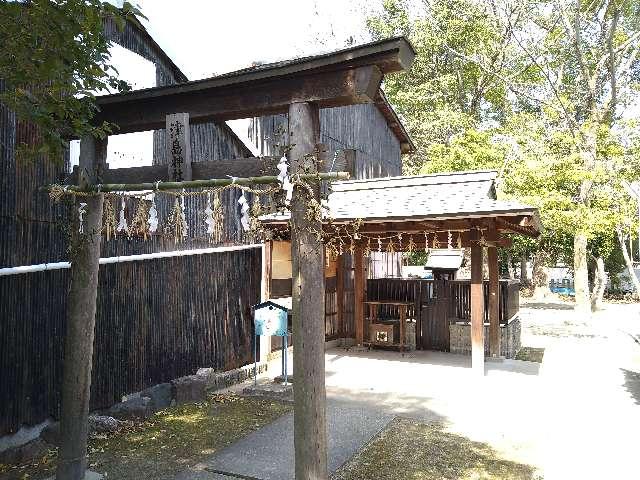 津島神社（日比津白山神社 境内社）の参拝記録(yukiさん)