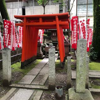 連理稲荷神社（若宮八幡社末社）の参拝記録(ワヲンさん)