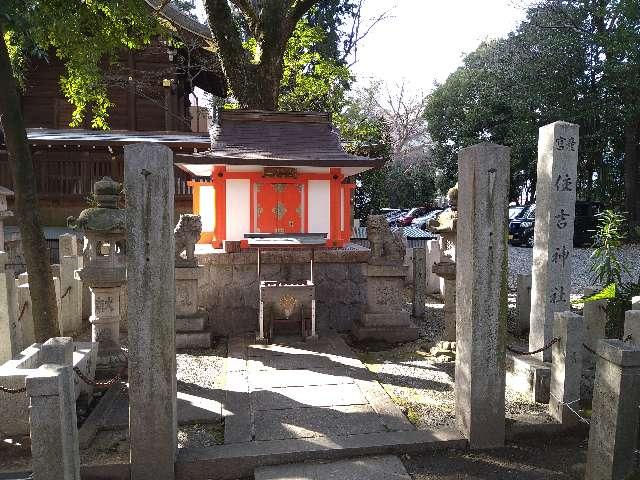 産宮住吉神社（若宮八幡社 境内社）の参拝記録1