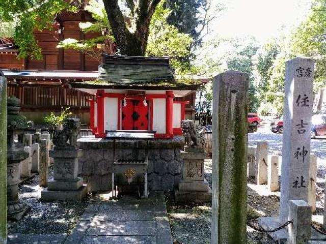 愛知県名古屋市中区栄3-35-30 産宮住吉神社（若宮八幡社 境内社）の写真1