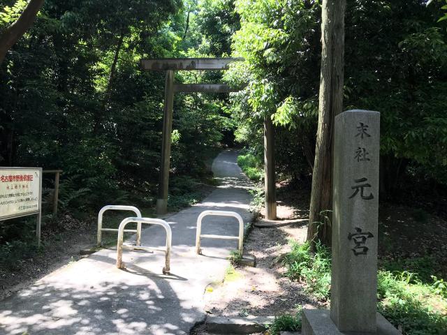 愛知県名古屋市緑区大高町火上山 氷上姉子神社 元宮（氷上姉子神社 境内末社）の写真2
