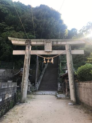 尾崎神社の参拝記録(ちんさんさん)