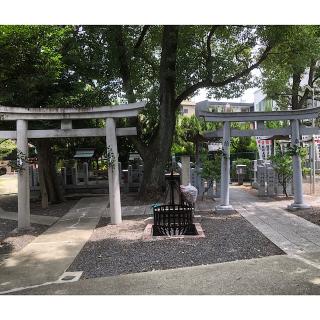 物部天神社の参拝記録(ワヲンさん)