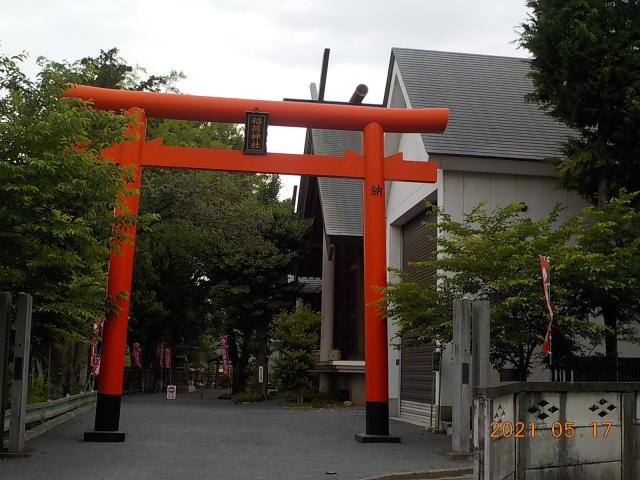 東京都羽村市羽東2-14 稲荷神社の写真1