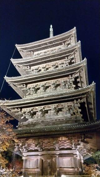東寺五重塔の参拝記録(達也さん)