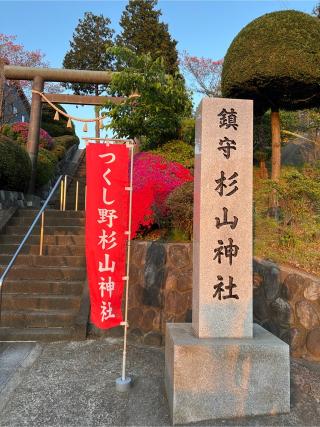 つくし野杉山神社の参拝記録(⛩️🐉🐢まめ🐢🐉⛩️さん)