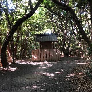 神明社（氷上姉子神社境内末社）の参拝記録(ワヲンさん)