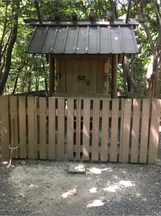 神明社（氷上姉子神社境内末社）の参拝記録(いそはなさん)