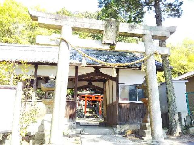 奈良県生駒郡平群町平等寺241 平等寺春日神社の写真2